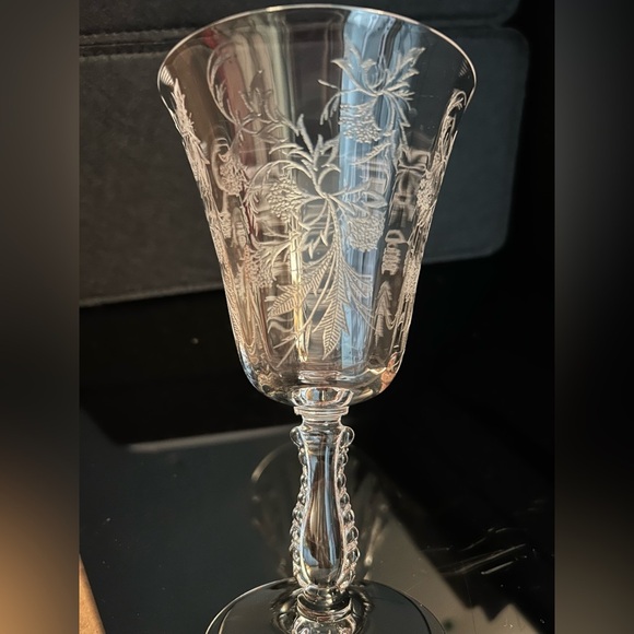 Fostoria Heather Water Goblets | Set of 3 - Picture 3 of 6